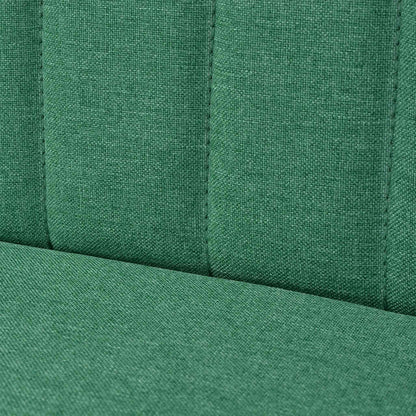 Divano in Stoffa 117x55,5x77 cm Verde