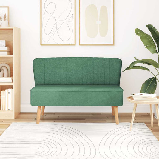 Divano in Stoffa 117x55,5x77 cm Verde