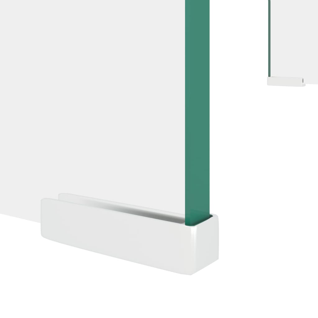 Mobile/Rialzo Porta TV in Vetro Trasparente 60x25x11 cm - homemem39