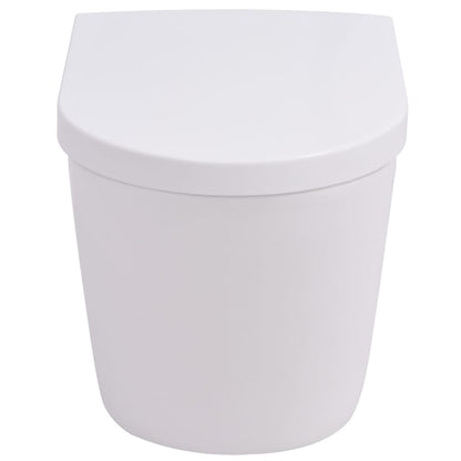 WC Sospeso in Ceramica Bianca - homemem39