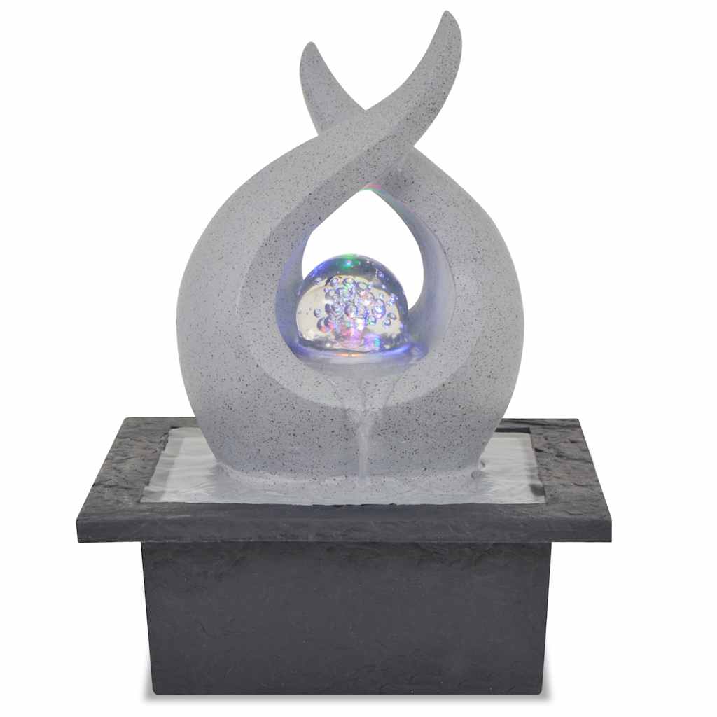 Fontana da Interni con Luce a LED in Poliresina
