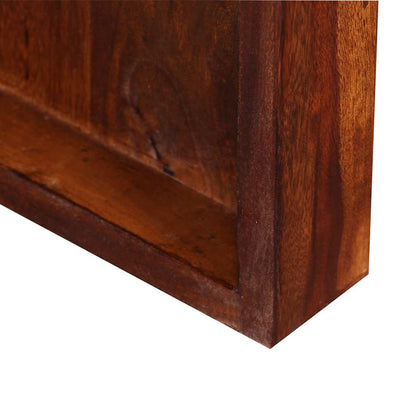 Credenza/Scrittoio in Legno Massello di Acacia Marrone | homemem39