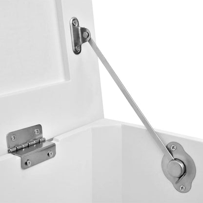 Set 2 Pezzi Cassapanche Bianche