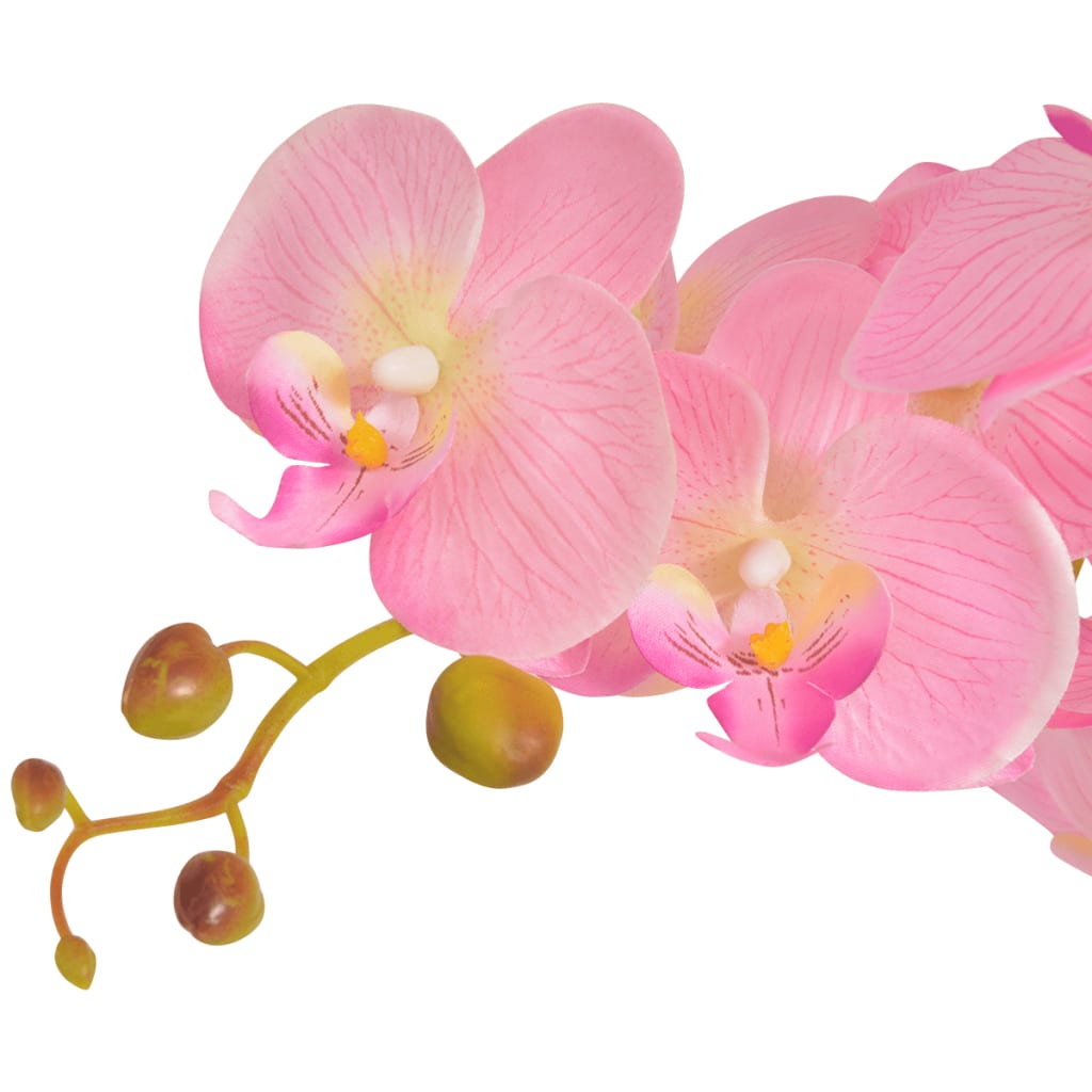 Orchidea Artificiale con Vaso 65 cm Rosa | homemem39