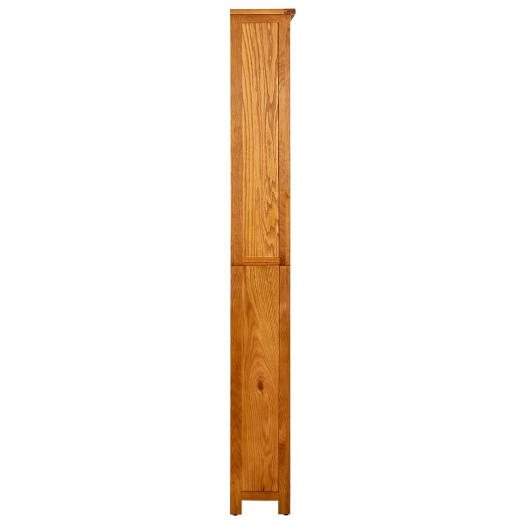 Libreria a 6 Ripiani 80x22,5x180 cm in Massello di Rovere | homemem39