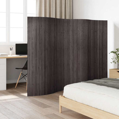 Divisorio per Stanza in Bambù Grigio Larghezza 250 cm Altezza 165 cm | homemem39