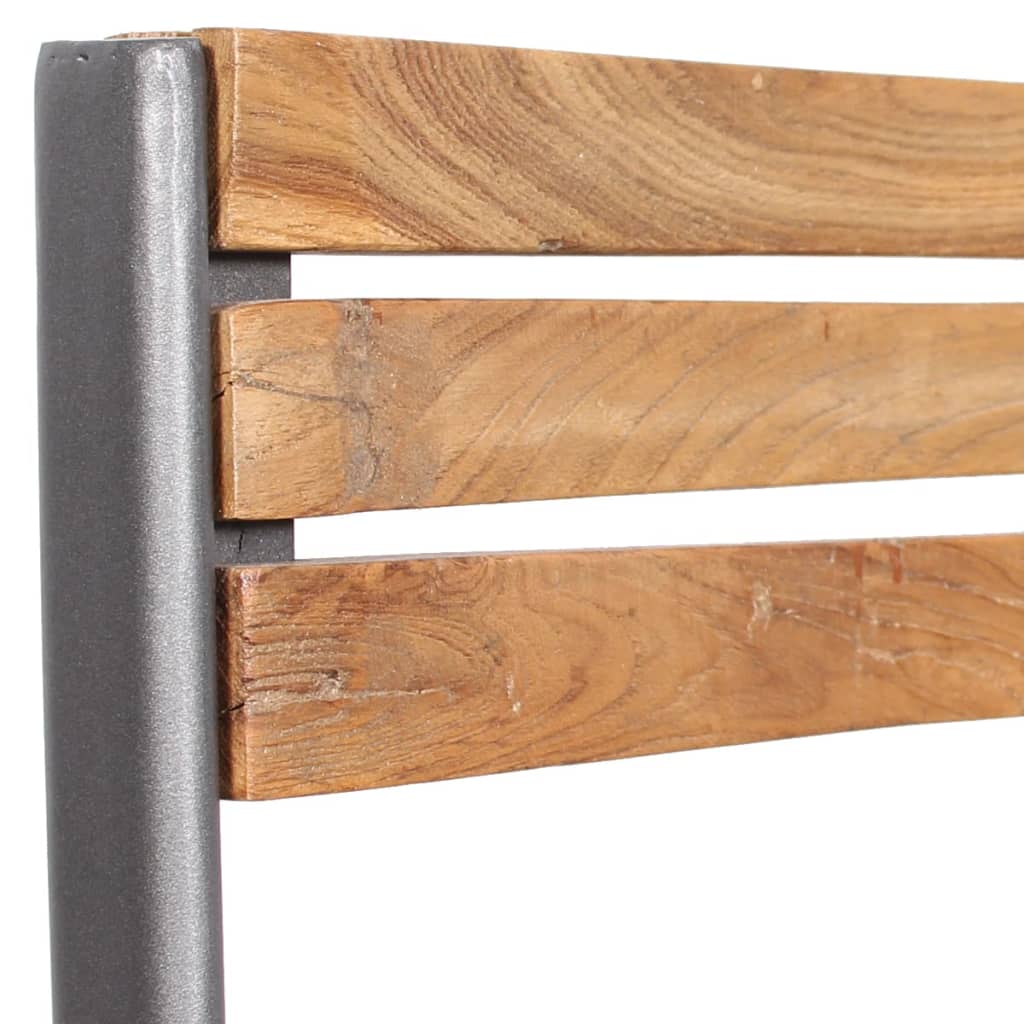 Sedie da Pranzo 4 pz in Legno Massello di Teak | homemem39