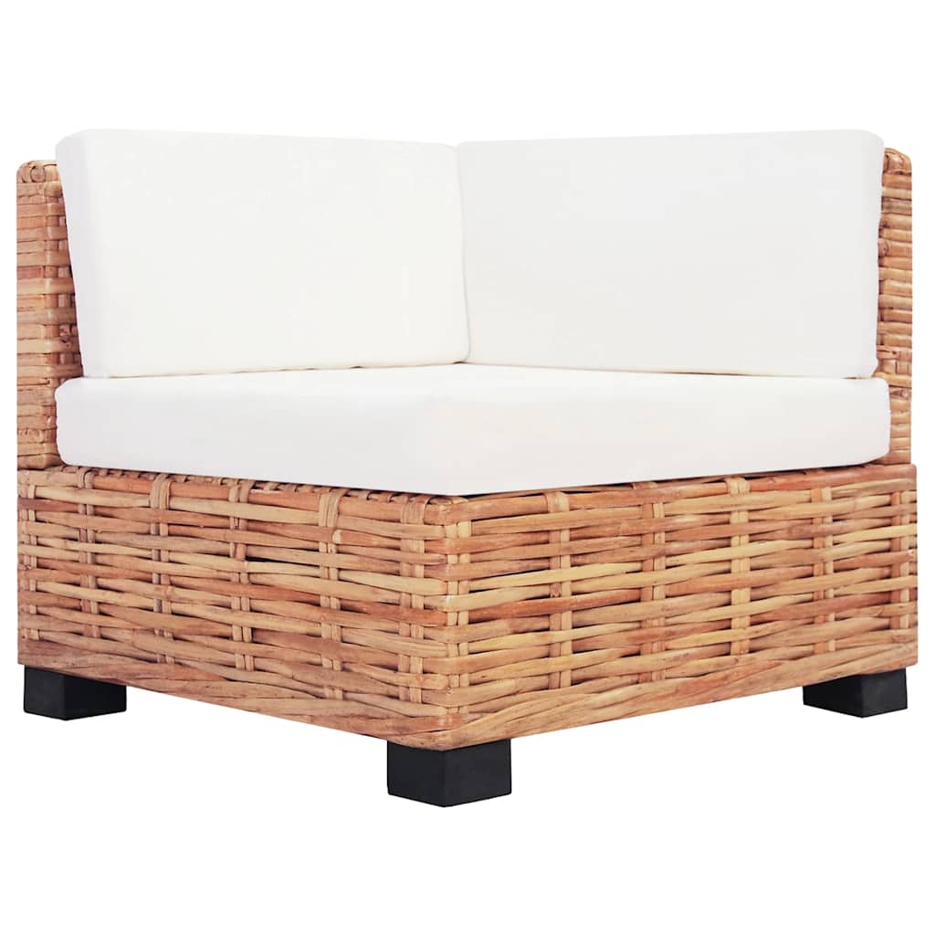 Set Divano 27 pz in Rattan Naturale | homemem39