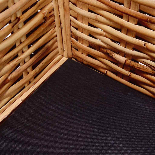 Divano a 3 Posti in Rattan Naturale | homemem39