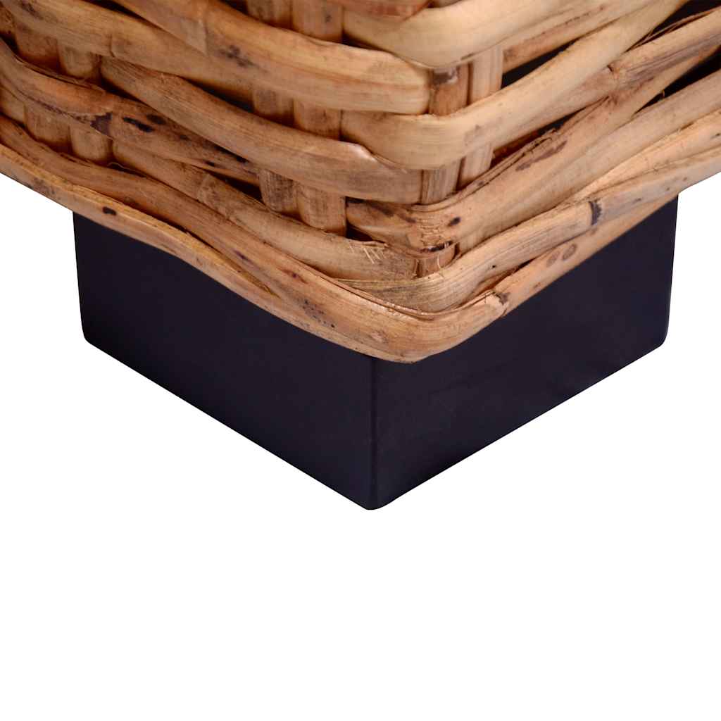 Divano a 3 Posti in Rattan Naturale | homemem39