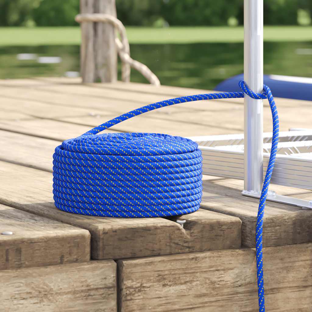 Corda Marina in Polipropilene 10 mm 50 m Blu