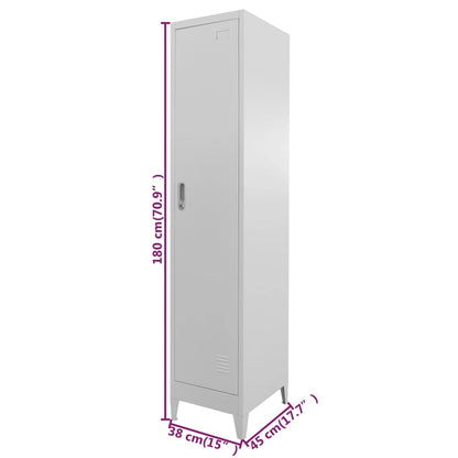 Armadietto a Chiave 38x45x180 cm | homemem39