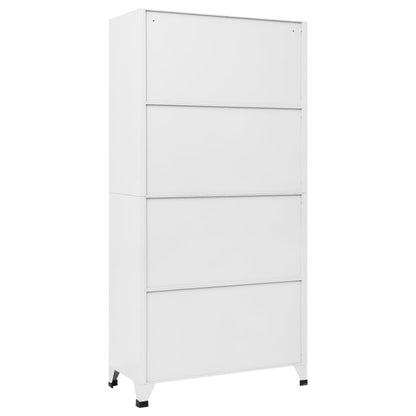 Armadietto a Chiave con 12 Scomparti 90x45x180 cm | homemem39