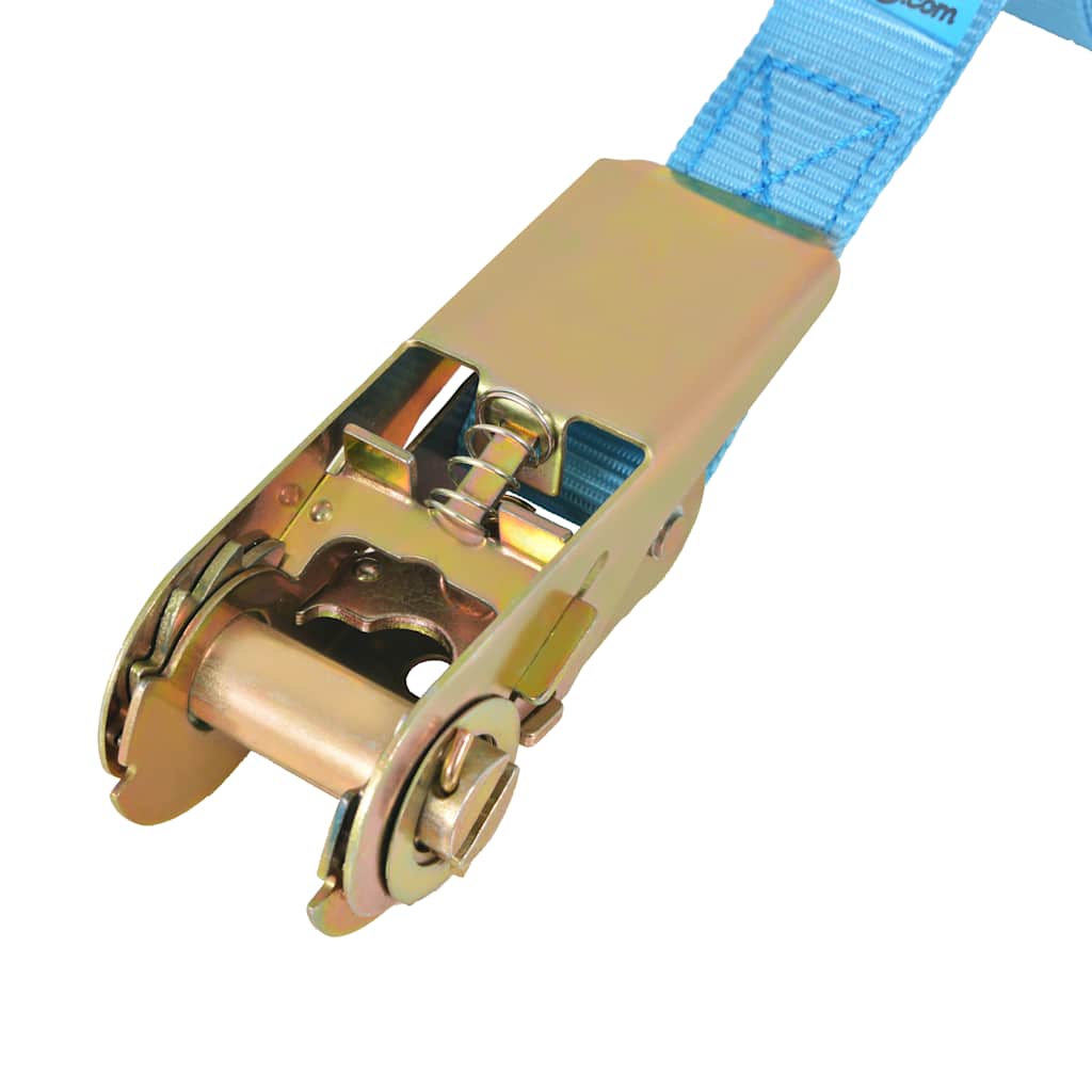 Cinghie d’Ancoraggio 4 pz a Cricchetto 0,8 T 6mx25mm Blu | homemem39