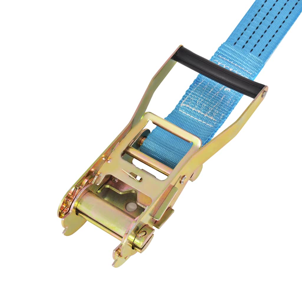 Cinghie d'Ancoraggio 4 pz a Cricchetto 4 T 8mx50mm Blu | homemem39