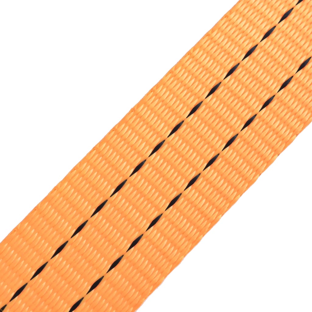 Cinghie d'Ancoraggio 10 pz a Cricchetto 1 T 6mx38mm Arancione | homemem39