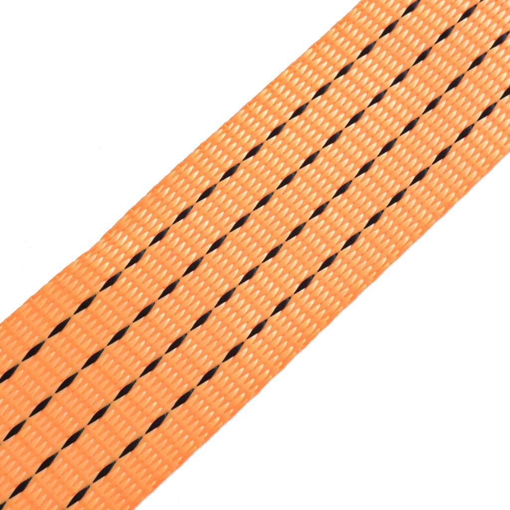 Cinghie d'Ancoraggio 10 pz a Cricchetto 2 T 8mx50mm Arancione | homemem39