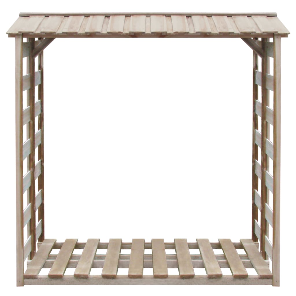 Deposito per Legname Capanno 150x90x176 cm Pino Impregnato