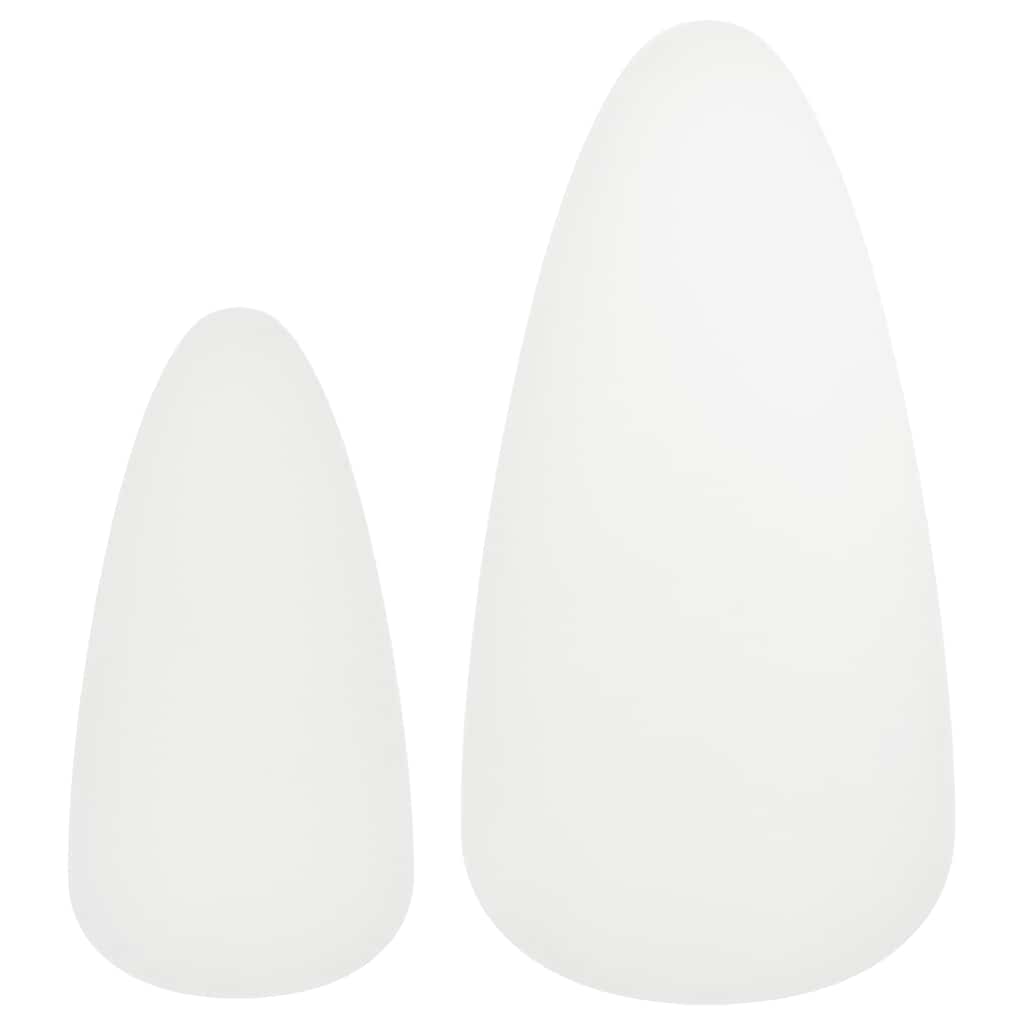 Set Tavolini Salotto 2pz in Legno Massello Massello Pino Bianco | homemem39