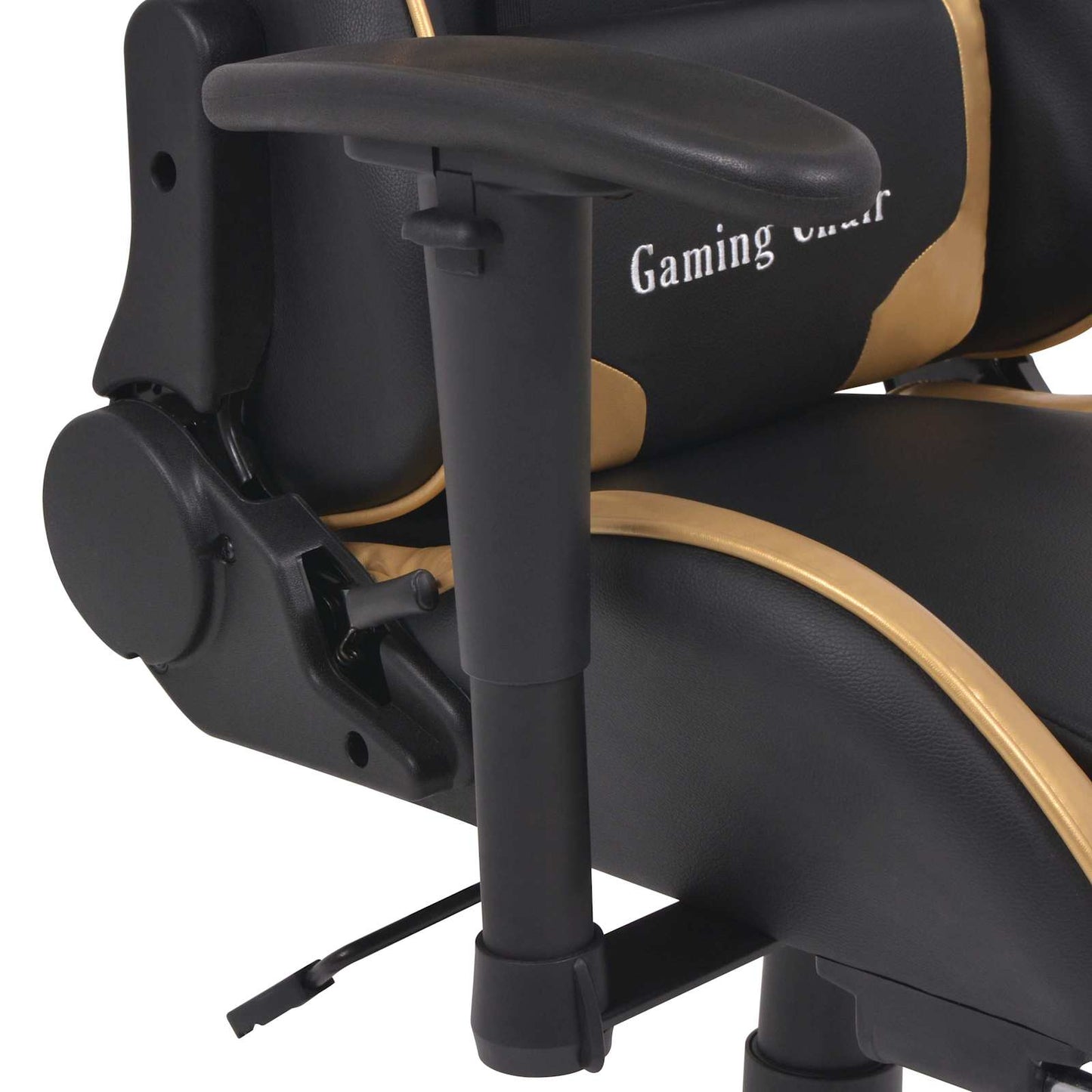 Sedia da gaming Oro 70 x 71 x 136 cm Pelle Artificiale