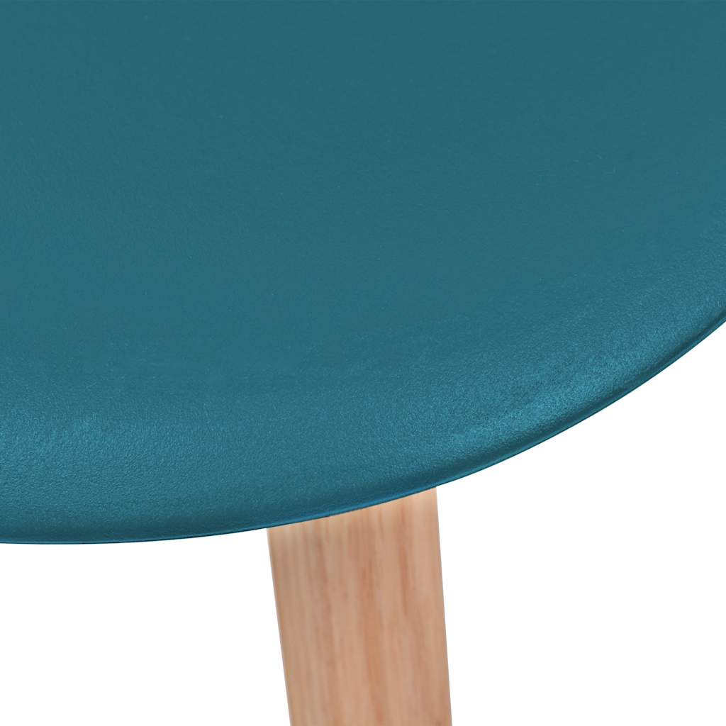 Sedie da Pranzo 6 pz Turchese in Plastica | homemem39