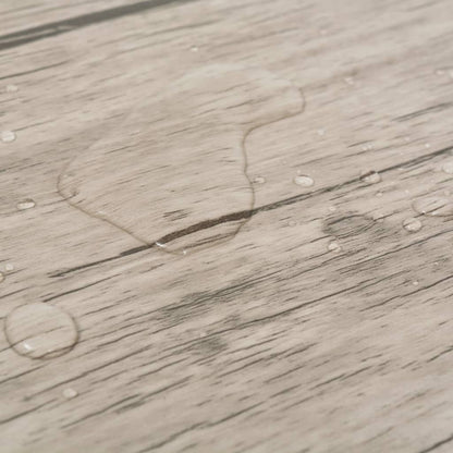 Listoni Pavimenti Non Autoadesivi PVC 5,26m² 2mm Rovere Slavato - homemem39