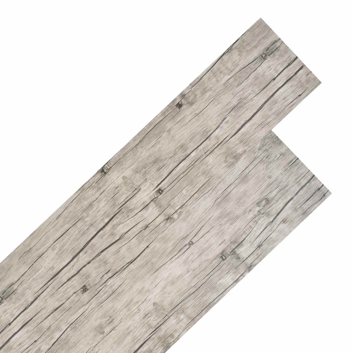 Tavole per Pavimenti 18 pcs Grigio 5,26 m² PVC