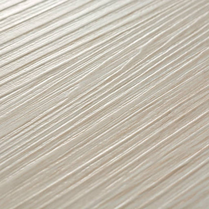 Listoni Pavimenti Non Autoadesivi PVC 5,26m² 2mm Rovere Bianco - homemem39