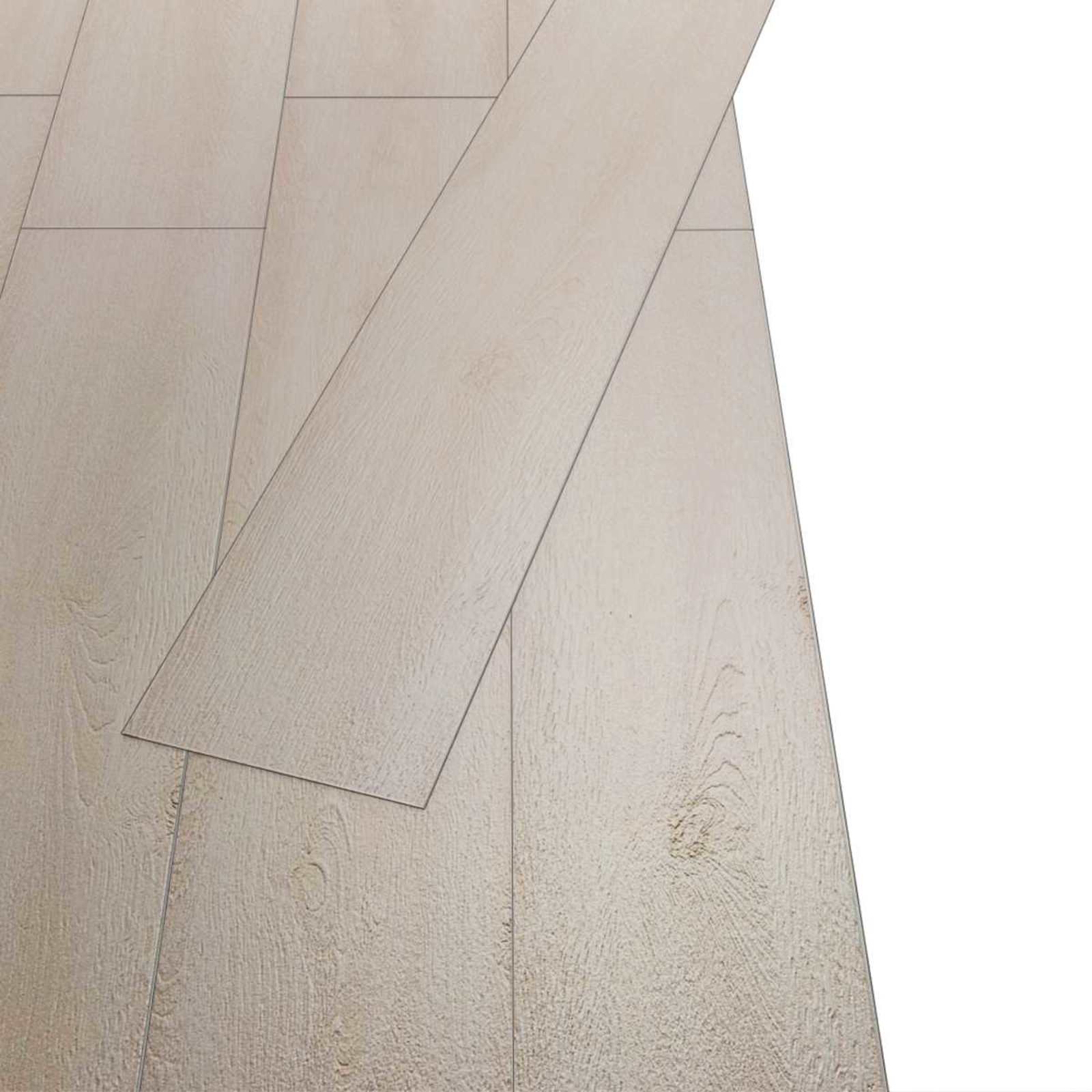 Tavole per Pavimenti 18 pcs Bianco 5,26 m² PVC | homemem39