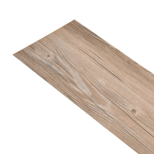 Listoni Pavimenti Non Autoadesivi 5,26m² 2mm Rovere Marrone - homemem39