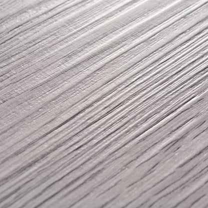 Listoni Pavimenti Non Autoadesivi PVC 5,26m² 2mm Grigio Scuro - homemem39