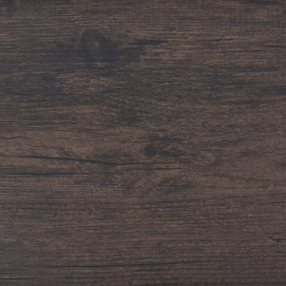 Listoni Pavimenti Non Autoadesivi PVC 5,26m² 2mm Rovere Scuro