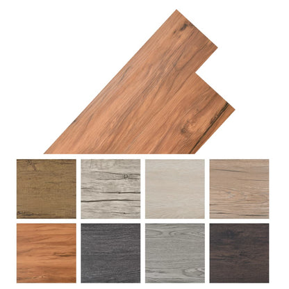 Listoni Pavimentazione Autoadesivi in PVC 5,02 m² 2 mm Olmo - homemem39