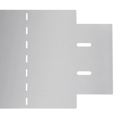 Pannelli di Recinzione per Prato 5 pz Acciaio Zincato 100x19 cm - homemem39