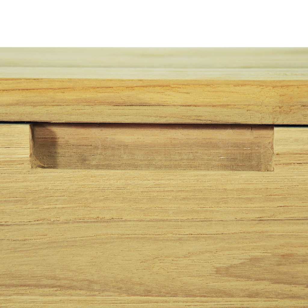 Tavolo Consolle 120x35x76 cm in Legno Massello di Teak | homemem39