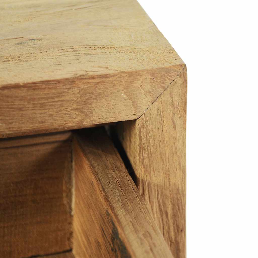 Comodino 40x30x50 cm in Legno Massello di Teak | homemem39