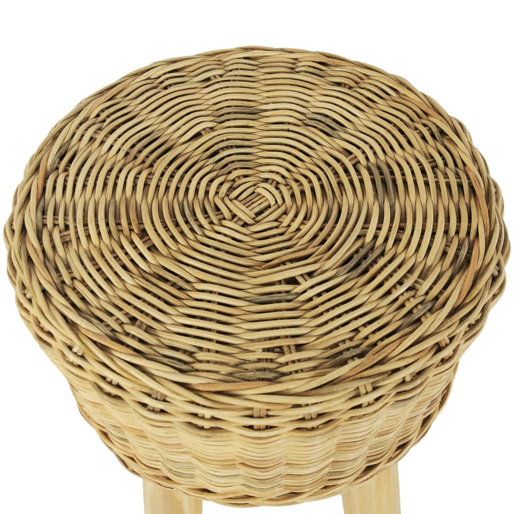 Sgabello da Bar in Rattan Naturale - homemem39