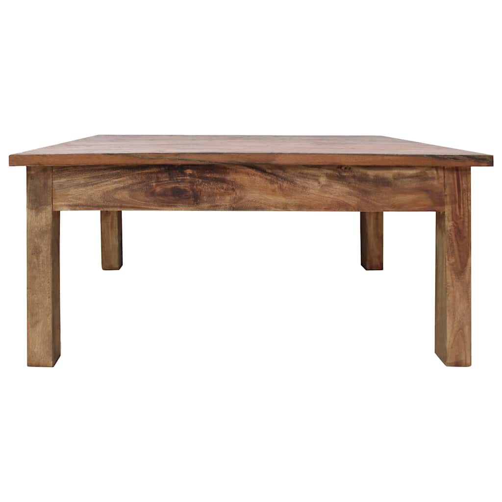 Tavolino da Salotto in Legno Massello di Mogano 96x73x45 cm | homemem39