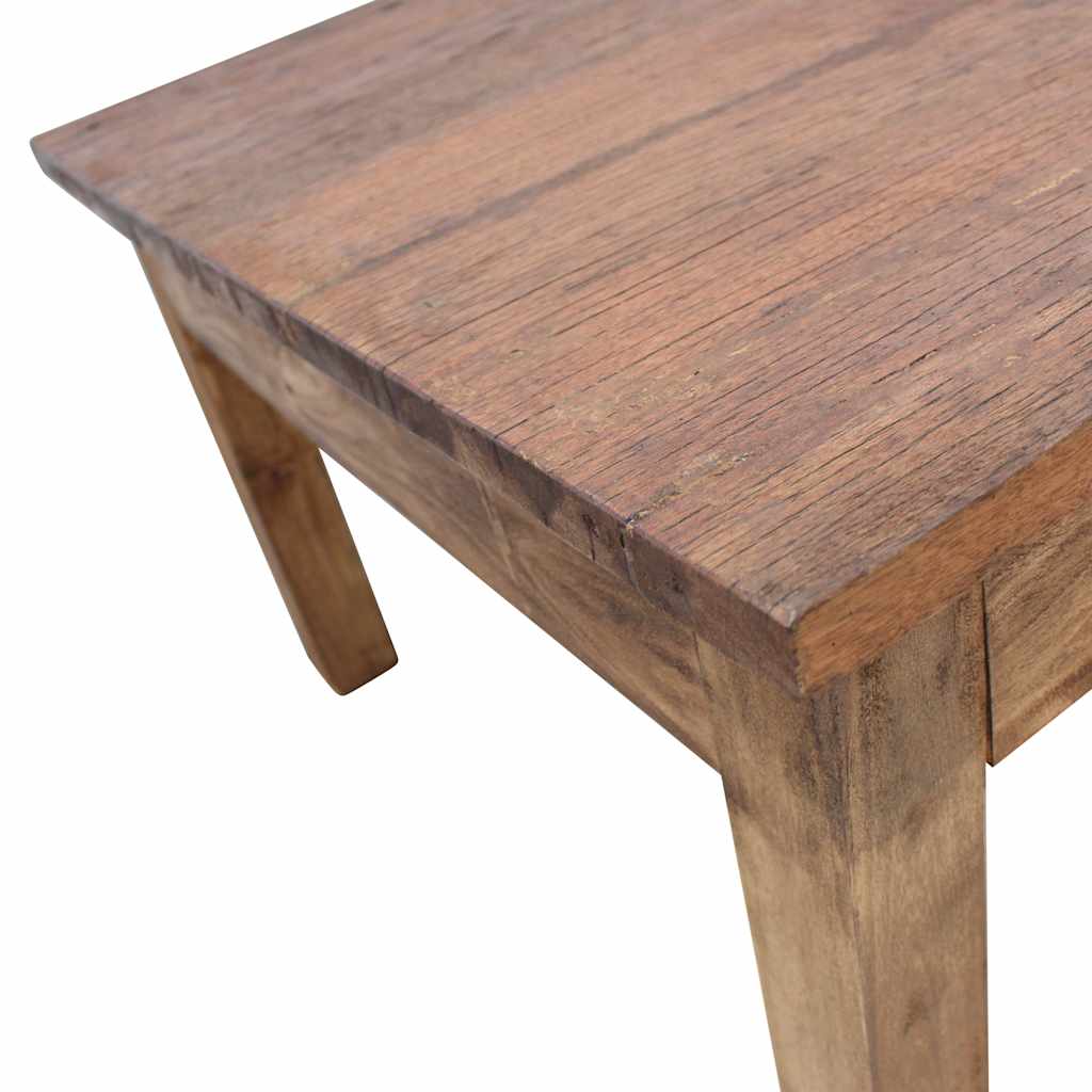 Tavolino da Salotto in Legno Massello di Mogano 96x73x45 cm | homemem39