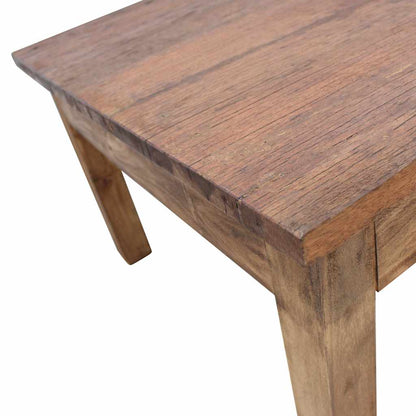 Tavolino da Salotto in Legno Massello di Mogano 96x73x45 cm | homemem39