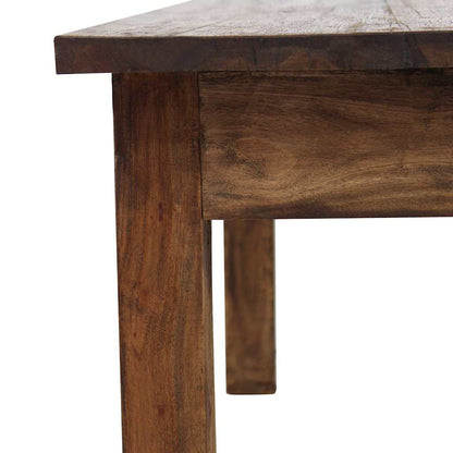 Tavolino da Salotto in Legno Massello di Mogano 96x73x45 cm | homemem39
