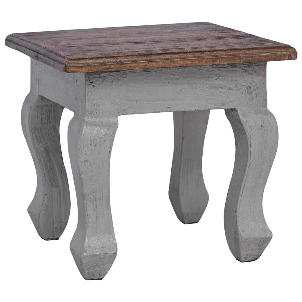 Set Tavolini a Incastro 3 pz in Legno Massello di Mogano | homemem39