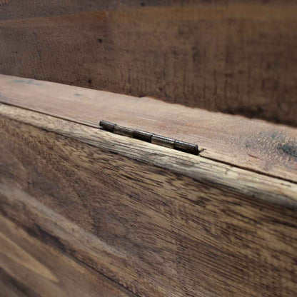 Panca in Legno Massello di Mogano 86x40x60 cm | homemem39