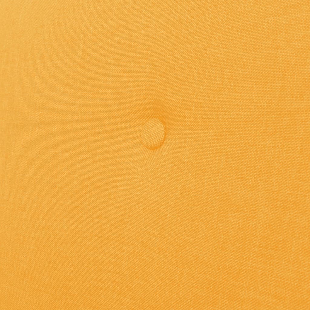 Divano a 2 Posti in Tessuto Giallo | homemem39