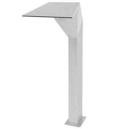 Fontana per Piscina in Acciaio Inossidabile 50x30x90 cm Argento | homemem39