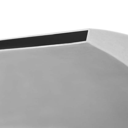 Fontana per Piscina in Acciaio Inossidabile 50x30x90 cm Argento | homemem39