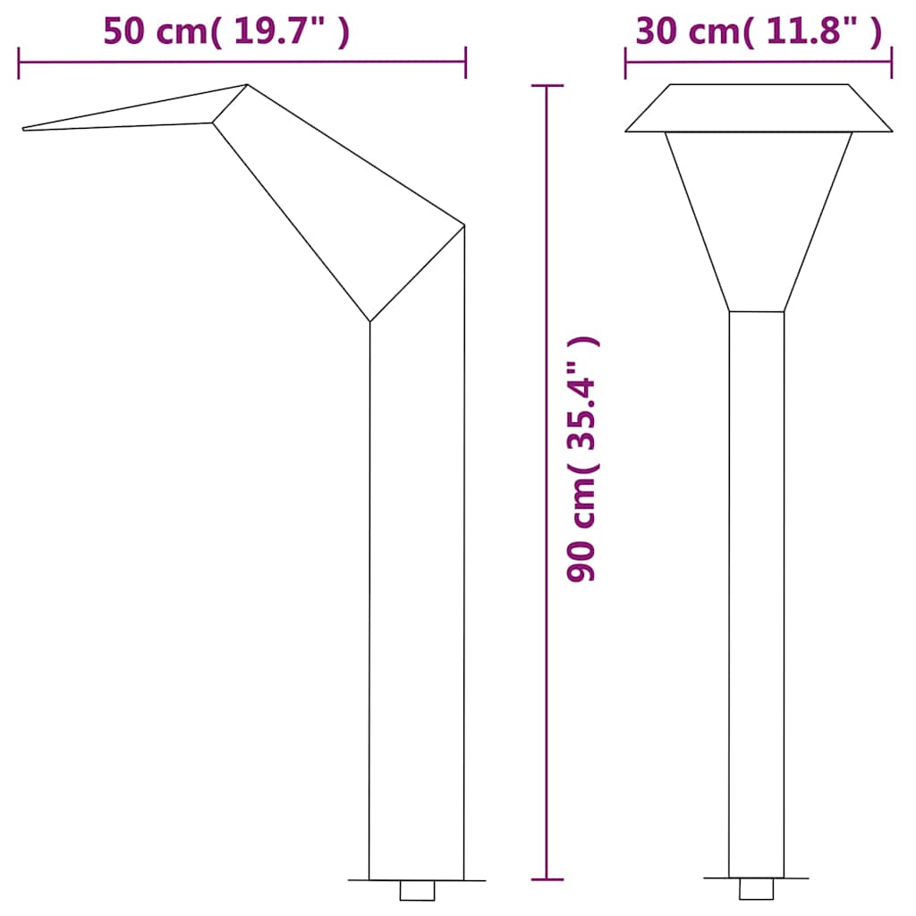 Fontana per Piscina in Acciaio Inossidabile 50x30x90 cm Argento | homemem39