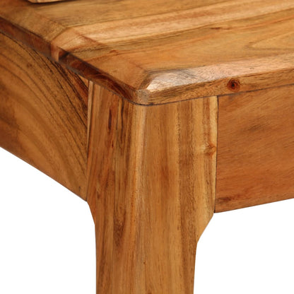 Scrivania con Cassetti in Legno Massello 88x50x90 cm - homemem39