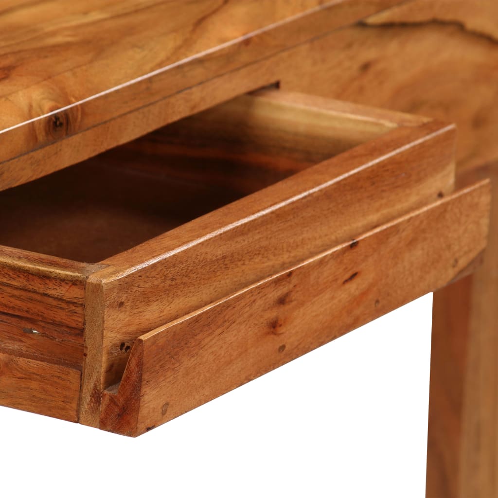 Scrivania con Cassetti in Legno Massello 88x50x90 cm - homemem39
