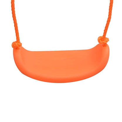 Altalena Singola e Altalena da Bimbi 2-in-1 Arancione - homemem39